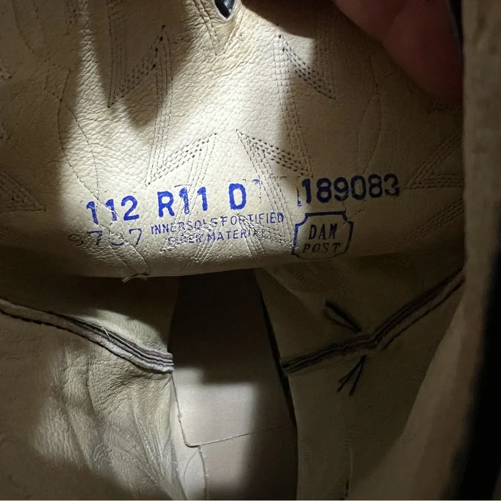 Men’s Dan Post Boots Size 11D - Picture 8 of 8